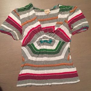 Ella moss striped shirt