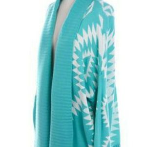 Sweater cardigan Aztec