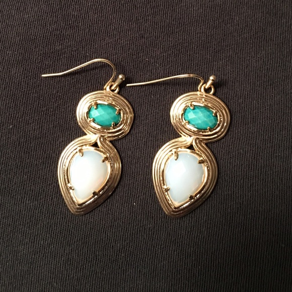 Kendra Scott two toned Earrings