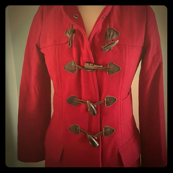 AE Red Peacoat