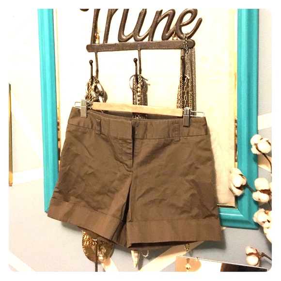 Brown Dress Shorts