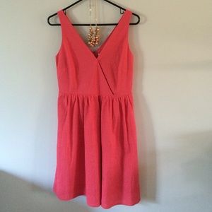 LOFT Pink Cotton Dress