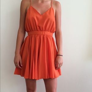 Orange Dress