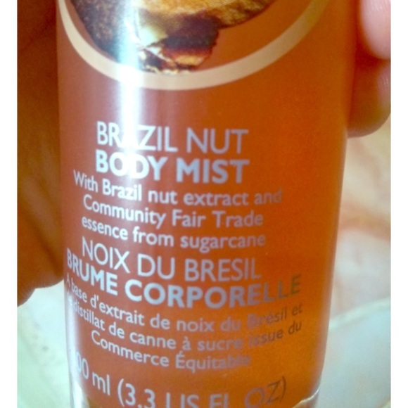 FREE when spent 20+ TBS basil nut body spray