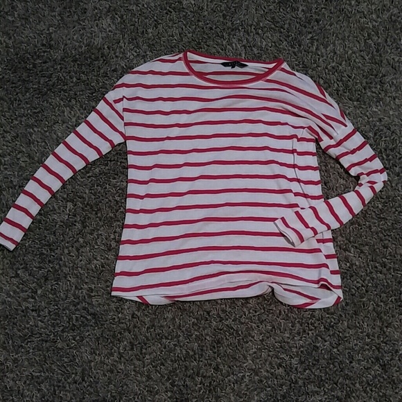 Red and White Shirt