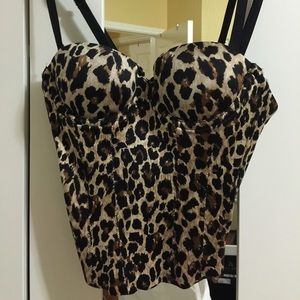 Victoria Secret Leopard Bustier