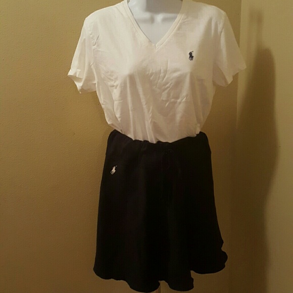Polo t shirt w/Polo mini skirt