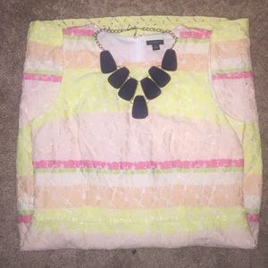 ✨☀️ ann taylor //  floral lace dress ☀️✨