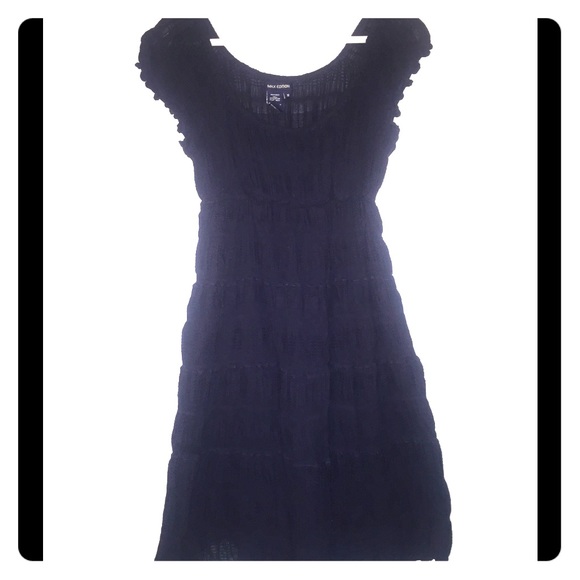MAX EDITION NAVY BLUE DRESS