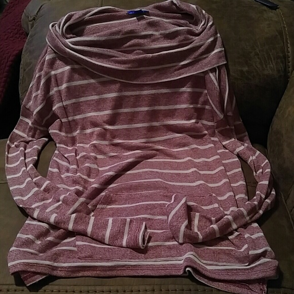 Red and White sweatshirt