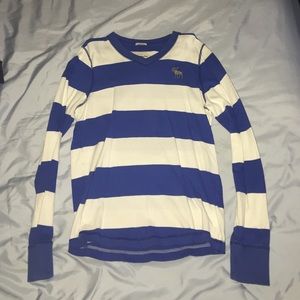Abercrombie & Fitch Mens striped shirt