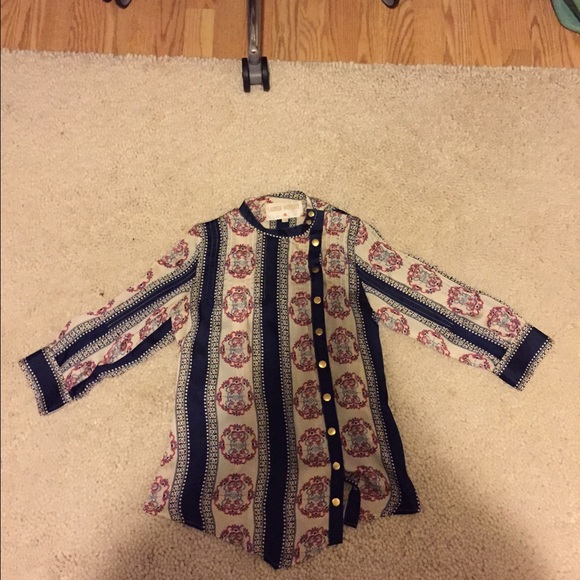 Lauren moffatt silk pintuck blouse