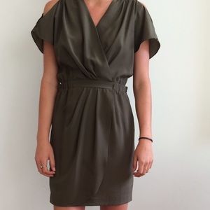 Army Green Cocktail Dress