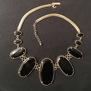 Kendra Scott Ginger Statement Necklace in Black