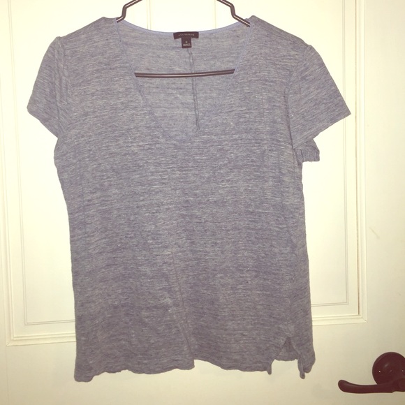 Ann Taylor Linen Tee
