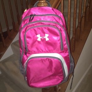 Pink Under Armour Backpack