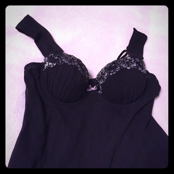 Black 2 piece lingerie