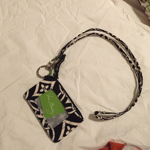 Vera Bradley ID case and lanyard