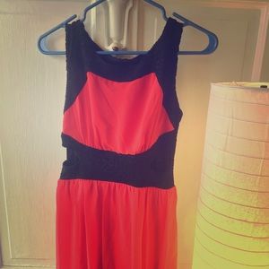 Never worn Red & Black party dress