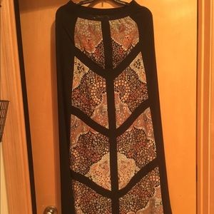 BCBG floor length skirt
