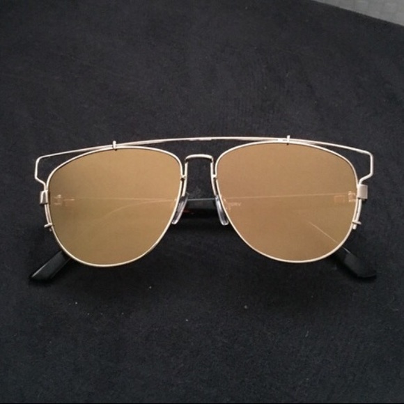 Gold Mirror Sunglasses