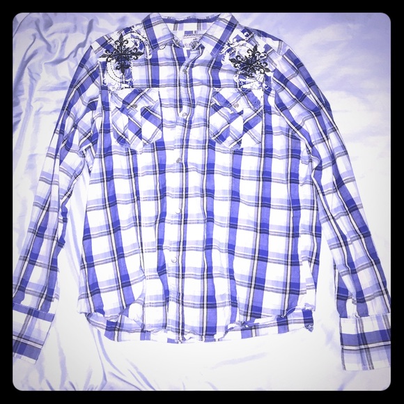 Mens button down shirt