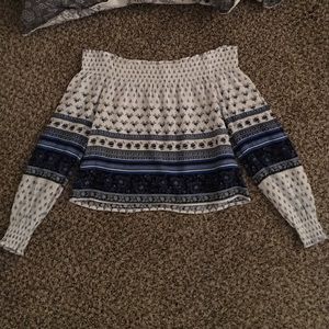 off the shoulder top