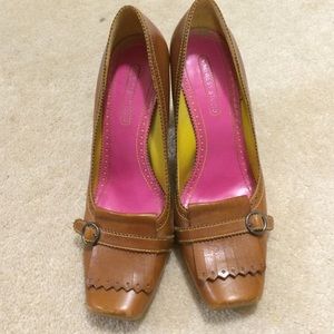 Nine West studio block heels