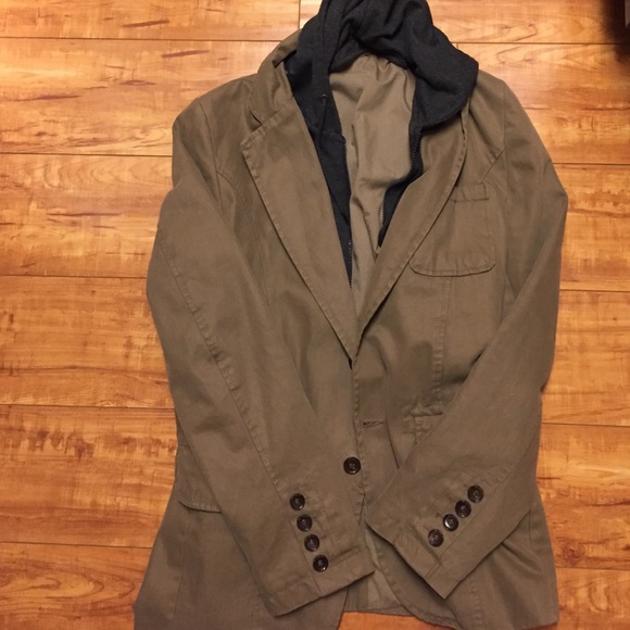 Zara removable hooded jacket