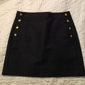 J.Crew Navy Skirt