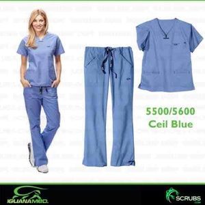 Ceil Blue Iguanamed scrubs