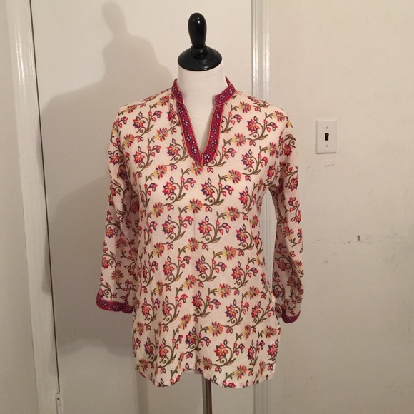 Tunic Indian style slightly sparkles