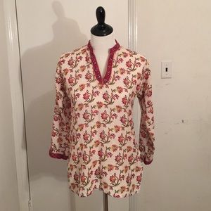 Tunic Indian style slightly sparkles