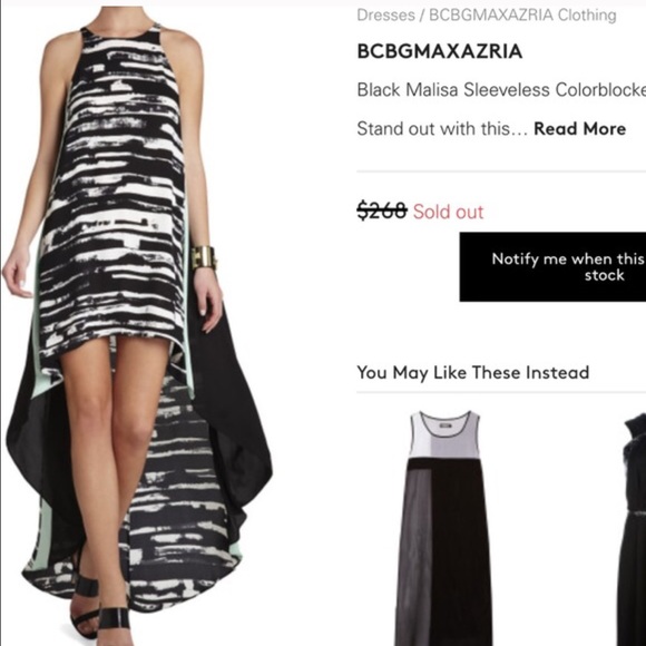 BCBG MaxAzria color block dress - Picture 3 of 3