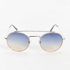 ❤️BOGO❤️New Urban Outfitters Blue Retro Round