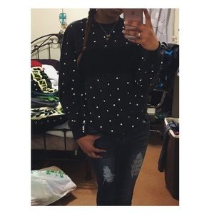 Rue21 Small Polka Dot Crew Neck