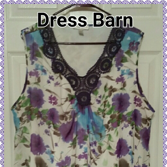 Dress Barn Spring Floral Top