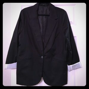Mossimo Black Boyfriend Blazer