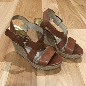Michael kors wedge heals