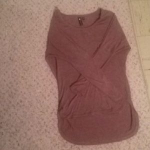 Light high-low shirt