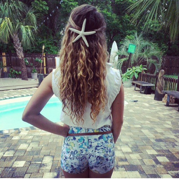 Floral High Waist Shorts