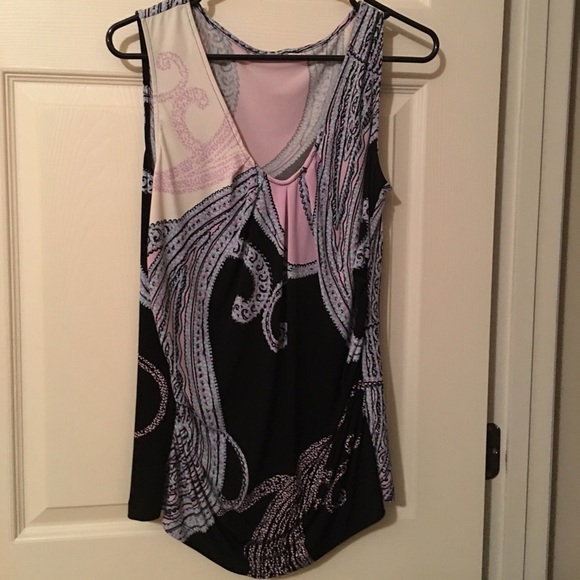 Printed Dressy Tank