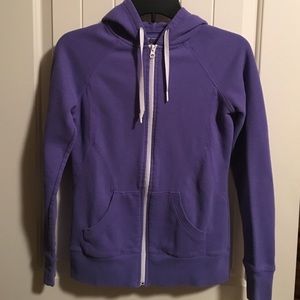 Purple Zip-Up Hoodie