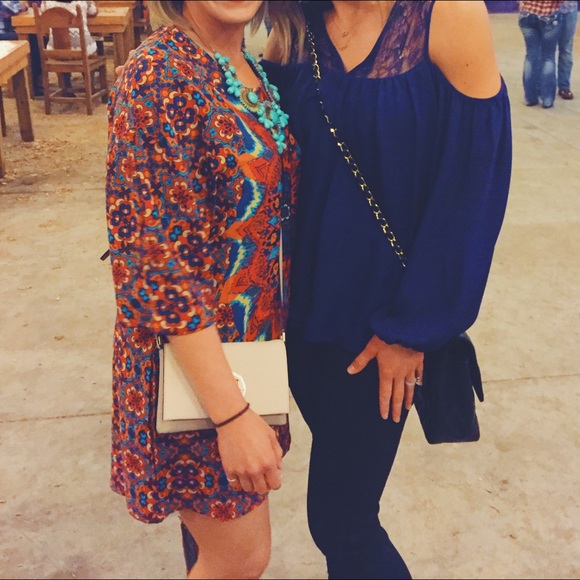 Multi colored dress