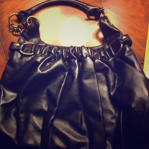Faux leather bag