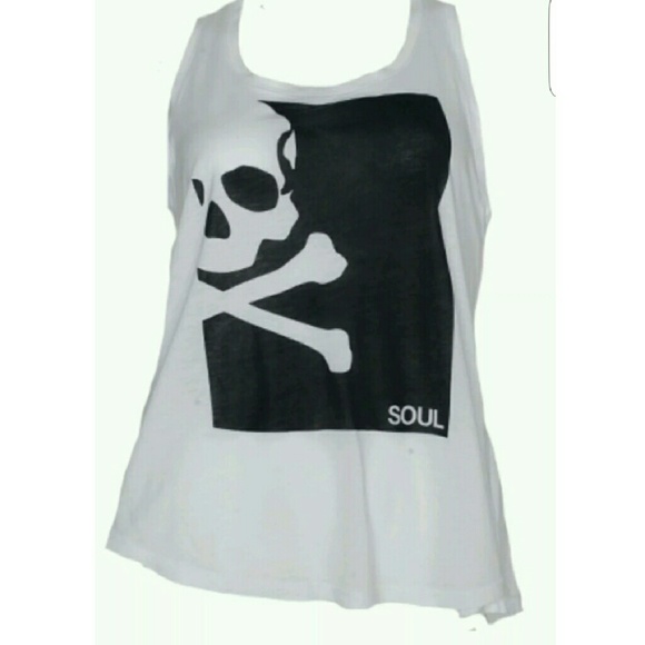 Soulcycle Skull tank