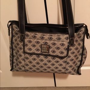 Dooney & Bourke Signature Diaper Bag