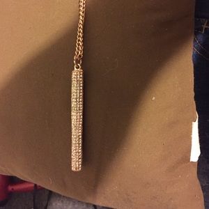 Rose gold necklace