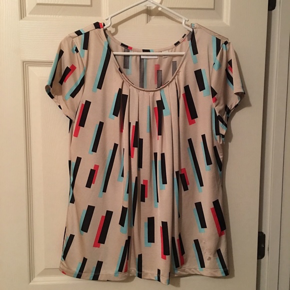 Multicolor Print Top