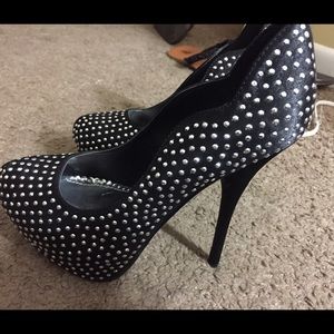 Studded stilettos